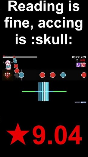 This map is good for (DT)HR training #osu #osutaiko
