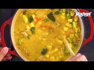 Thai Mango Chicken Soup