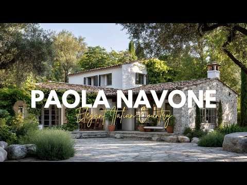 Elegant Italian Country Villa inspired by Paola Navone relaxed elegance