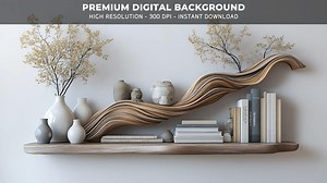 Home Office Virtual Background Zoom Virtual Office Background Zoom Bookshelf Background Zoom Home Office Background Simple Office Decor - Etsy