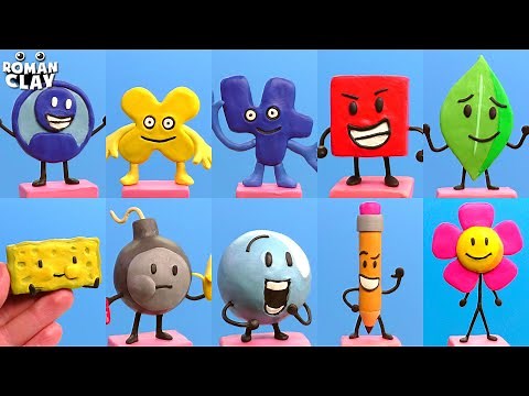 Making BFDI (BFDIA) ► Roman Clay Tutorial