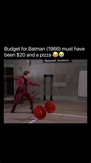 CRASH on Instagram: "So unserious 😭😭😭 Batman from 1966 is one of the most playful takes ever made on the character. It stars Adam West as Batman and Burt Ward as Robin, and the entire movie leans into bright colors, over the top acting and jokes that are delivered with complete seriousness. Instead of the dark tone people expect today, this version treats every moment like a comic panel brought to life, filled with dramatic labels that pop onto the screen during fights and villains who feel l