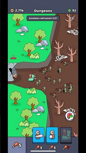 We Are Warriors — Zombie Rush 1-7|Gameplay #WeAreWarriors #games #gaming #mobilegameplay #gameplay