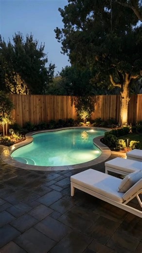 Backyard to Luxury Pool Transformation