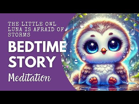 How to Calm the Fear of Storms? 🌧️ Kids' Sleep Meditation for a Peaceful Night