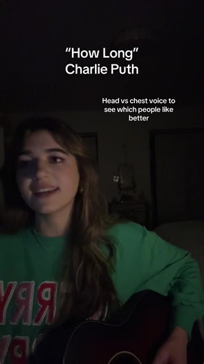 Chest voice @Charlie Puth #belting #acousticcover #guitar #singing #vocaltechnique