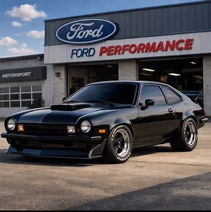 Yes, that’s a 1974 Ford Pinto — and yes… it’s built like it’s mad at the world. Stuffed with a 302ci Ford small-block, this little menace is out laying stripes like it weighs 3,900 lbs. (but it’s only 2400) Call it 430 hp of pure adrenaline. It’s got fat tires, aero spoiler, and enough attitude to make foreign “go carts” think twice. The best part? It still says “Pinto” on the title. 😏 #77RacingNation #FordPinto #1974Pinto #Ford302 #SmallBlockFord | 77 Racing Offical