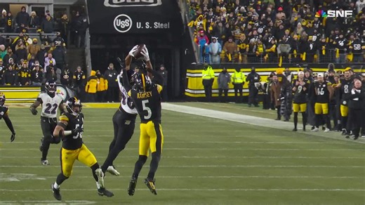 Can't-Miss Play: Likely's high-point catch caps Jackson's CLUTCH fourth-down loft vs. Steelers