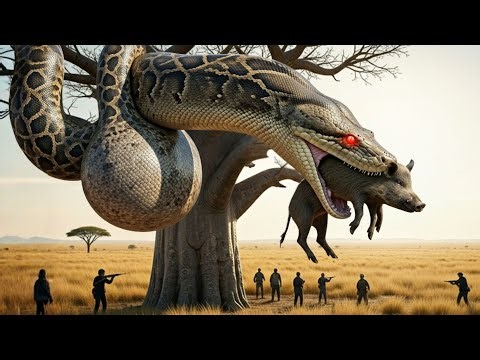 Giant Python vs Wild Boar | Unbelievable Heroic Animal Rescue Caught on Camera