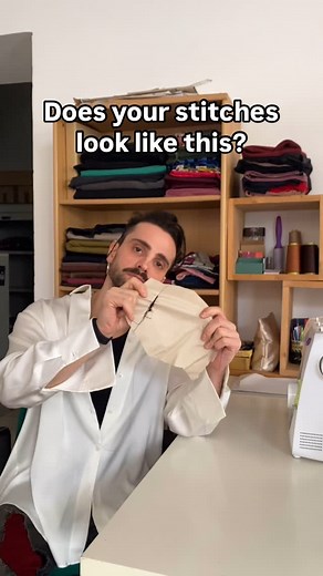 ALfonso MAria NAva | ALMANA | Wearable Art | Ever wonder why your bottom stitch looks messy or uneven? Most of the time, it’s actually due to your upper thread tension! Here’s why:... | Instagram