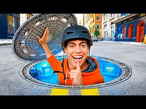 Construí um Quarto Secreto em Público!