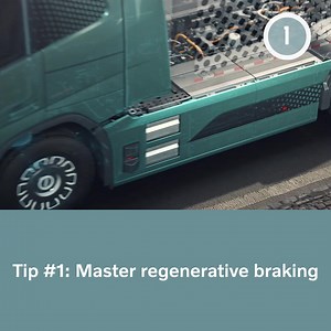 How do you maximize the range of an electric truck? Learn from our electromobility experts Ebba Wallin Bergbom and Jared Ruiz how to make your electric truck go further. | Volvo Trucks