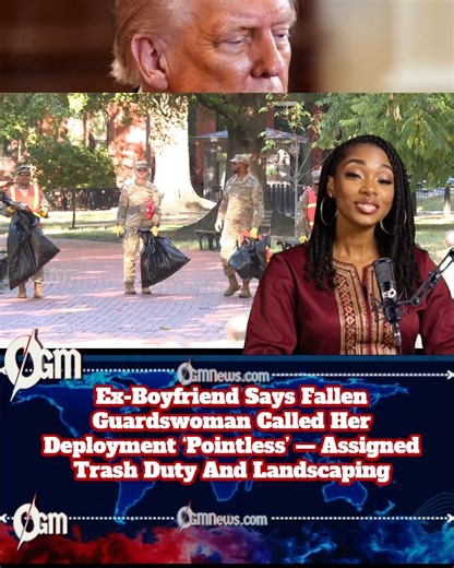 National Guard Member Told Loved One Her Mission Had No Real Purpose” Sarah Beckstrom confided that she felt sidelined by tasks like trash pickup — even during a holiday deployment meant to support security operations. Her story is raising new concerns. #OGMNews #GuardDeployment #BreakingNews #MilitaryFamilies #JusticeForSarah | OGM News