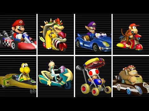 Mario Kart Wii - All Vehicles Unlocked