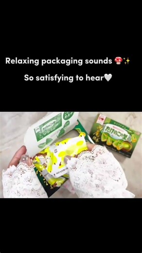 Relaxing packaging sounds you’ll love 🍄✨