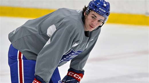 Tyler Thorpe avec le Rocket: éclipsé par Ivan Demidov et Jacob Fowler