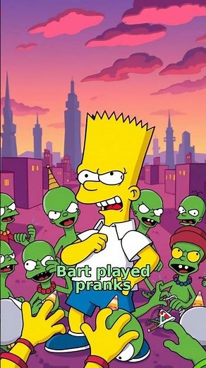 The Simpsons’ Homer Crashes Elon Musk’s Mars Party | 90s Cartoon Nostalgia, Space Pranks