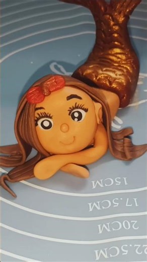 mermaid making tutorial #fondant