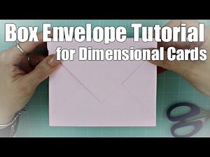Box Envelope Tutorial with Punch Board