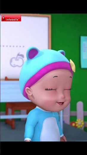 Hello Hello Song | School Rhymes and Good Habits | Infobells