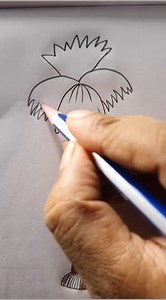 #palm #tree #drawing #shortsvideos #reelsvideo | Rongdhonu Art and Drawing