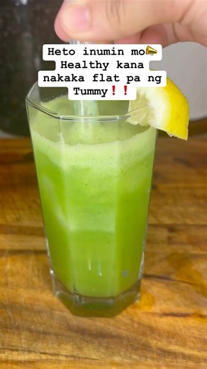 Para sa mga bloated kagaya ko!! #juicekonghealthy #healthydrinks #healthylifestyle #lemon #cucumber #healthiswealth #detoxdrink #refreshing | Mami Dette in California