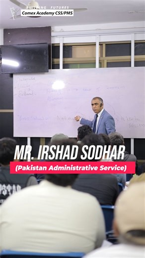  Mr. Irshad Sodhar (Pakistan Administrative Service) in his...