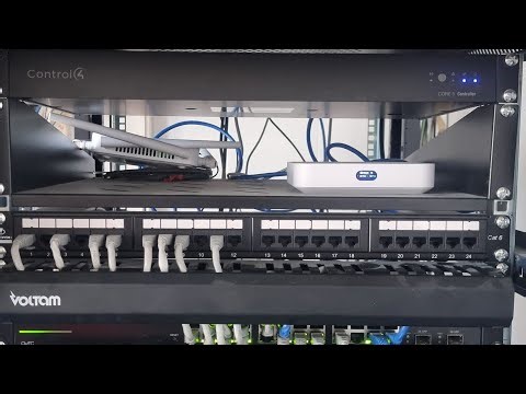 Control4 & Araknis OvrC - Smart Home Server Rack