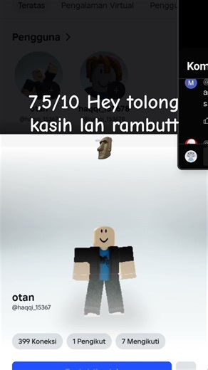 (The End) Rate your avatar part 4 #roblox #rateavatar #janganlupalikecomentandsubscribe