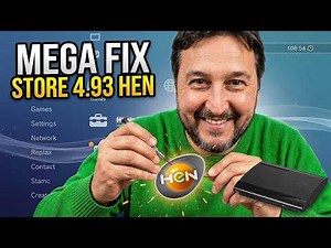 MEGA FIX STORE PS3 HEN 4.93 (Step by Step) 🎮🚀