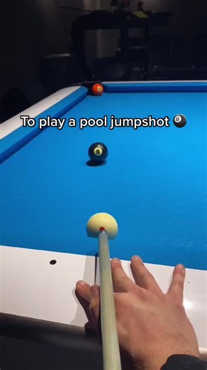 Jump tutorial ✅ #8ball #9ball #jumpshot #8ballpool | McWilliams