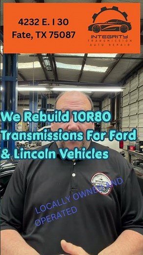 Ford F-150 10R80 Rebuild With 24 Month Warranty | Locally Owned Transmission Shop