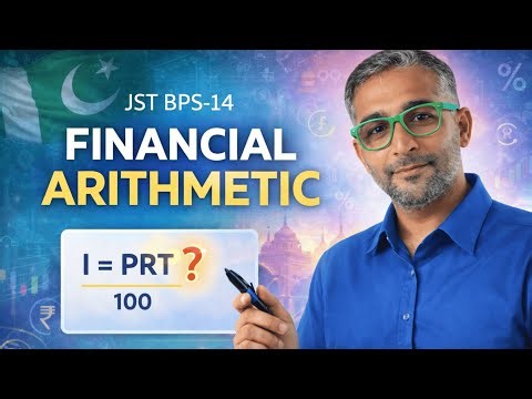 JST BPS-14 Math | Financial Arithmetic Most Repeated MCQs 🔥 90% Paper Covered