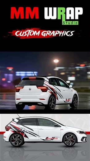 VW Polo GTI Custom Graphics | Speed Zone Concept Design & Walkthrough | MM CAR WIZARDS