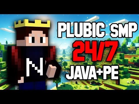 🔴MINECRAFT LIVE NEW BEST PUBLIC SMP | CRACKED PUBLIC SMP 24/7 SERVER | JAVA + PE + BEDROCK #live
