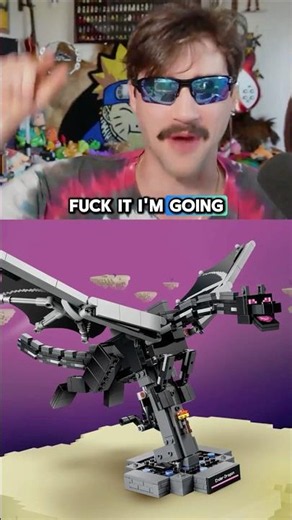 IS THE NEW ENDER DRAGON A COP??? #lego #minecraft #legominecraft