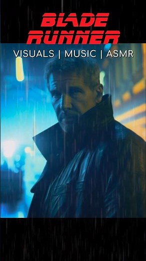 Bladerunner Blues, 2+ Hours of Rain, ASMR and Neon Alleys