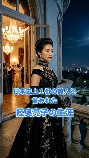 日本史上1番の美人と言われた陸奥涼子の生涯 #歴史 #日本史 #陸奥涼子