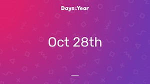 National Holidays on October 28th, 2026 | Days Of The Year