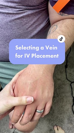 It’s not all in vein! Check out these tips Meris has for how to select the perfect vein for an IV. #rn #lpn #nclex #leveluprn #nurse #nursingschool #nursingstudent