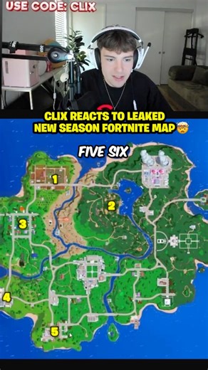 32K views · 378 reactions | They LEAKED the new season Fortnite map ️  | Clix | Facebook