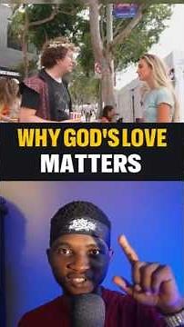 Spiritual dialogue: Atheist vs Christian discuss why God's love matters.