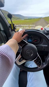 1.3M views · 212K reactions | Icelandic road trip vibes ⛰️ No traffic jams here… unless you count sheep or horses blocking the road  It’s seriously the wildest, most magical place to drive through, every turn is a wow moment. And if you want my full map + travel guide, just comment “guide” below  | Ása Steinars | Facebook