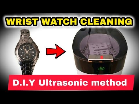 How To Clean a Watch with an Ultrasonic Cleaner - DIY Tutorial