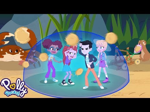 Polly Pocket: Adventures in Sparkle Cove Ep. 5 | Battle of The Beach 🏖️ | Kids Movies