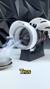 How Turbofan Engine Works Visually. #JetEngineModel #TurbofanDemo #FlightMechanics #EngineCutaway #MiniTurbine | Deep Dive News