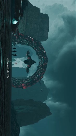 Create Massive & Hollywood Style Sci-Fi Ring Portal☄️ in Blender.🔥✨