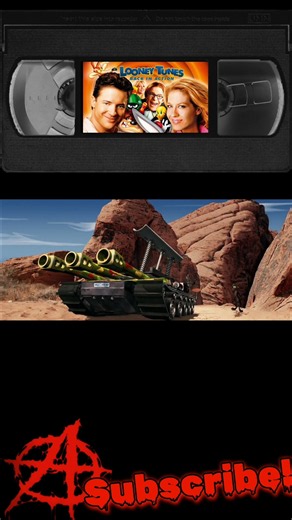 Looney Tunes Back in Action (2003) -Coyote tank Scene! #looneytunes #brendanfraser