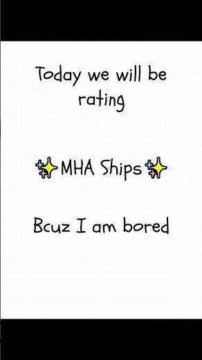 Rating MHA Ships (remember this is js my opinion) pt. 1✨✨ #mhaships #anime #mha #mhacommunity #ships