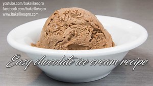 EASY Chocolate Ice Cream Recipe ! - Only 3 Ingredients Hi everybody ! 😁 Here's a fun one ! you'll really enjoy this and it's too easy to make ! Please share if you can, it helps me out greatly ! thank you in advance for watching and sharing ! 😊 | Bake Like A Pro